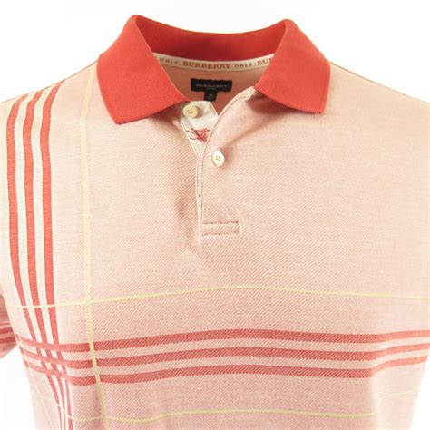 burberry golf apparel.